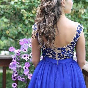 Sherri Hill short prom dress